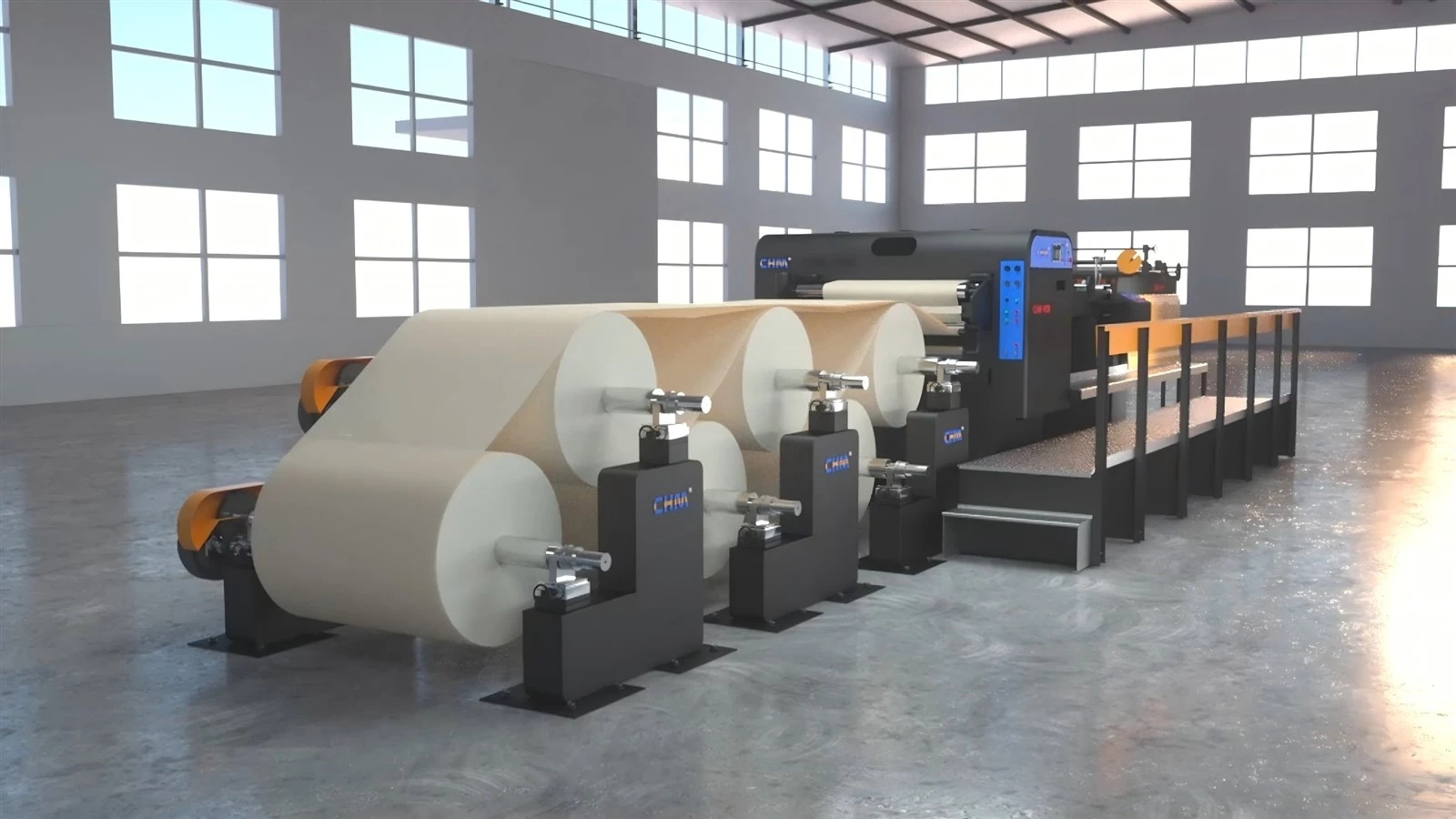 CHM single rotary sheeter machine CHM single rotary sheeter machine