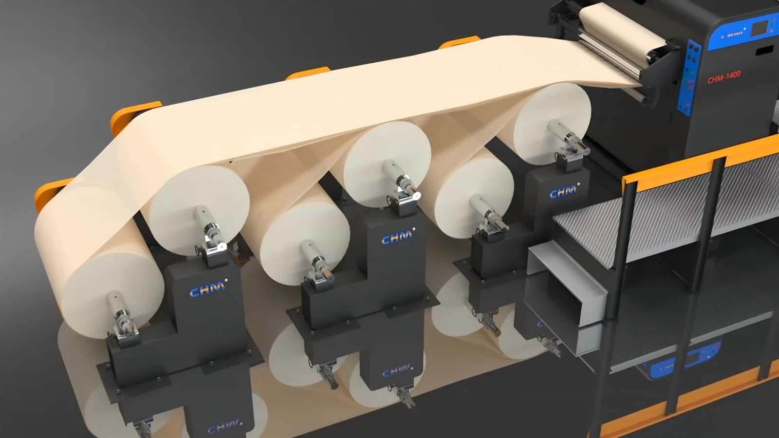 CHM single rotary sheeter machine CHM single rotary sheeter machine