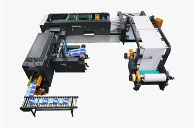 CHM A4 (2 рулони годування) Вирізання розміру розрізання паперу та упаковки виробнича лінія виробництва машини